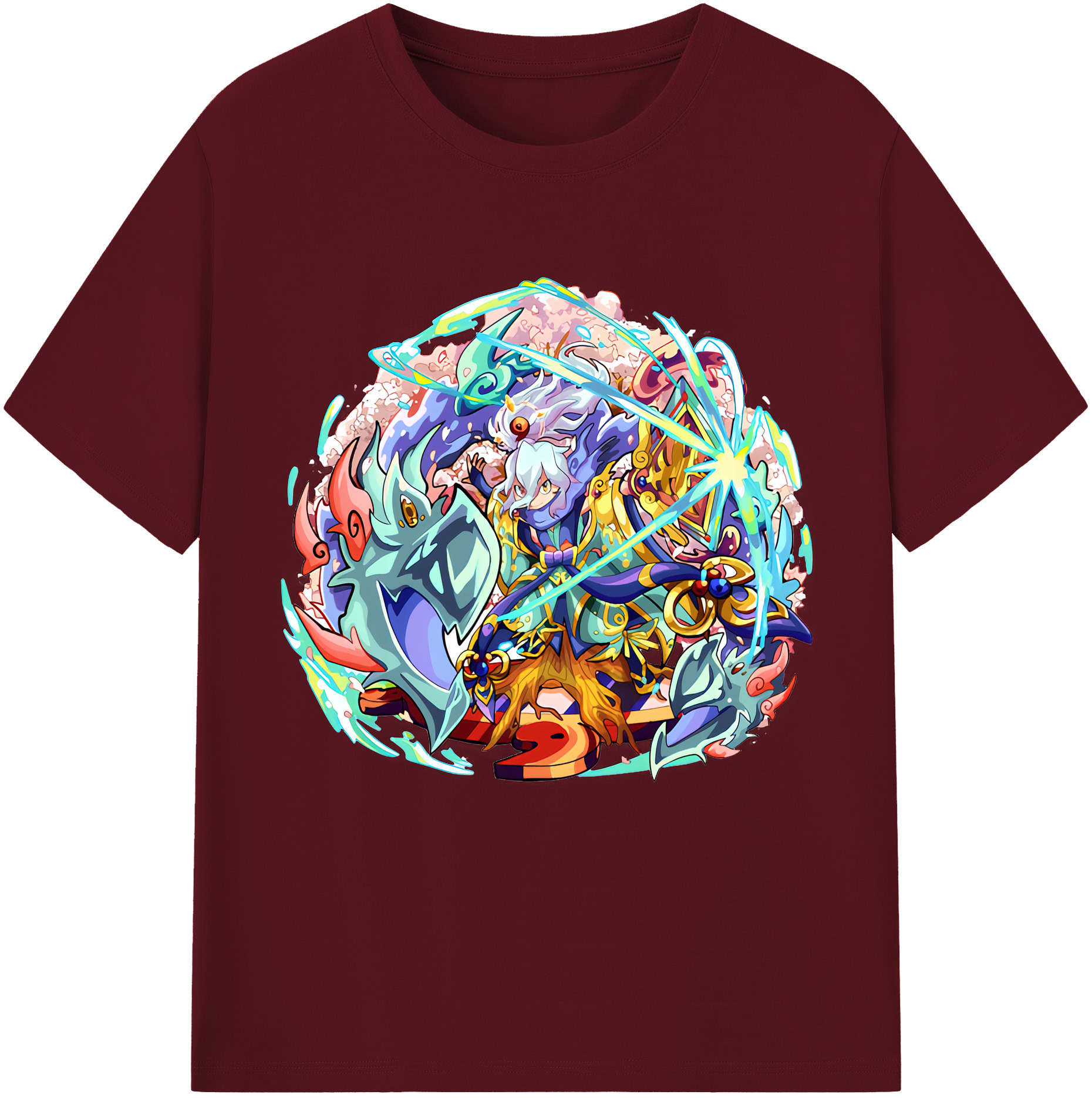 （画像用） 妖怪ウォッチ Yo-kai Watch 綿100％半袖Tシャツ（フロントプリント）